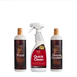 Bőrápoló kupon (Leather Food, Quick Clean, Cleanse & Condition)