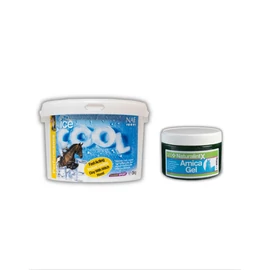 NAF hűsítő lábápoló szett: Ice Cool hűsítő agyag 3kg és Árnika gél 400g együtt